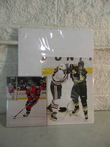 lot 80 image: 2 MINNESOTA WILD PHOTOS 1 SIGNED - NICE - VERY COOL PIECES - SEE PICTURES