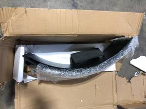 VEVOR 39 in. Dia x 10 in. H Steel Fire Pit Ring Fire Pit Insert Round Park Style Charcoal Grill with 0.12 in. Thick for Park Customer Returns See Pictures