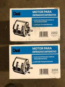 Lot of DIAL 2-Speed 13 HP Evaporative Cooler Motor  Customer Returns See Pictures