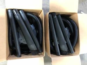 Lot of RIDGID 4 Gallon 6.0 Peak HP Shop Vac Wet Dry Vacuum with Detachable Blower, Fine Dust Filter, Locking Hose and Accessories   Customer Returns See Pictures