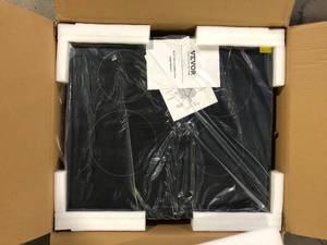 VEVOR Built in Electric Stove Top 24 in. 4 Burners Glass Radiant Cooktop with Sensor Touch Control, Timer and Child Lock,Black  Customer Returns See Pictures