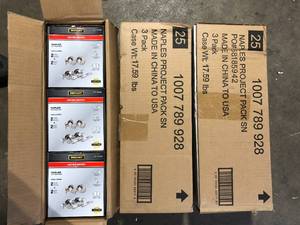 Lot of Defiant Naples Satin Nickel Single Cylinder Project Pack   Customer Returns See Pictures