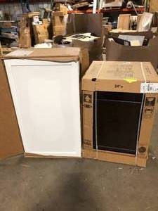 Lot of Assorted Cabinets Various Models and Conditions    Customer Returns See Pictures