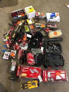 Lot of Assorted Hand Tools and Hardware Various Models and Conditions Customer Returns See Pictures