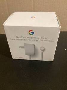 Google Nest Cam (Battery) Weatherproof 5M Cable Customer Returns See Pictures