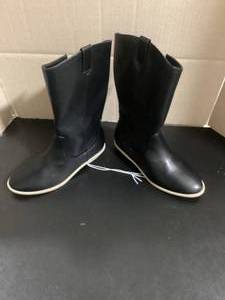 Cat & Jack Girls Sahara Zipper Slip-on Riding Boots Size 3  Customer Returns See Pictures