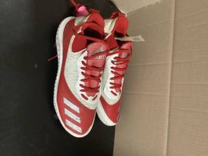 Adidas Mens Icon V Bounce Iced Out Metal Baseball Cleats Red  Size 13  Customer Returns See Pictures