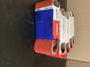Lot  of DIABLO 3 in. x 18 in. 36-Grit Sanding Belts Customer Returns See Pictures