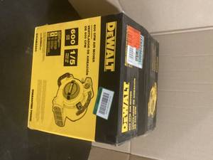 DEWALT Portable Air MoverFloor Dryer Blower Fan Customer Returns See Pictures