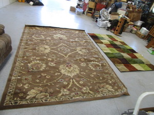 (2) Area Rugs 92x130 & 60x94