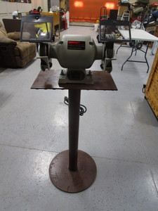 Bench Grinder & Pedestal
