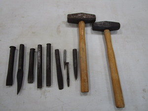 Hammers & Chisels wMarkings (possibly railroad)