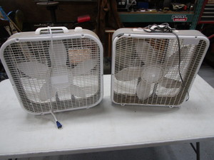 (2) Box Fans