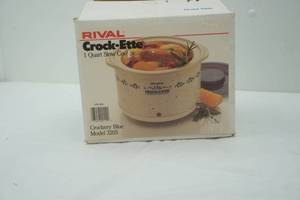 lot 21 image: slow cooker