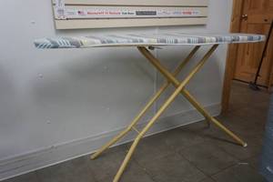 lot 158 image: vintage metal iron board