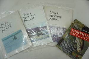 lot 190 image: Grays Sporting Journal and Outdoor Life fishing book