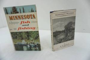 lot 196 image: Vintage 40s-50s fishing books, hardcover
