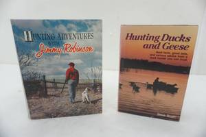 lot 217 image: Hunting books, vintage