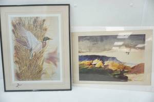 lot 218 image: Ann Moller and Roy Maron artists, hunting pictures
