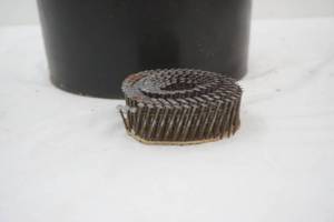 lot 234 image: 1 12 ring shank coil nails