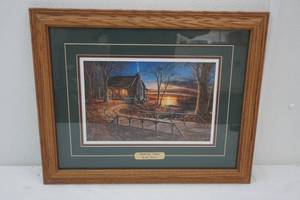 lot 241 image: Jim Hansel Simpler times framed picture