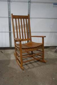 lot 261 image: rocking chair