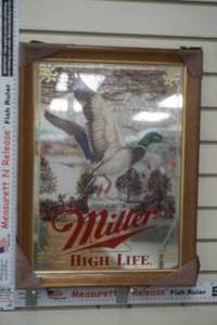 lot 276 image: Miller High Life Mirror