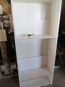 White Bookshelf