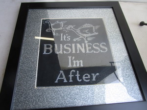 Chicken Framed Advertising