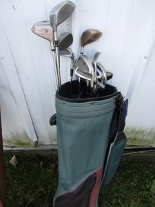 Golf Clubs & Bag