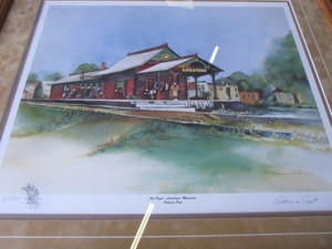 Lindstrom Depot Print