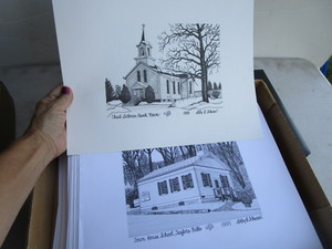 Black Ink Sketches - Prints