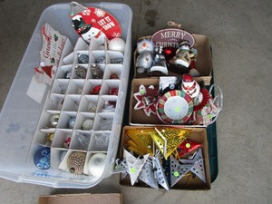 Christmas Decorations, Ornaments, Tote
