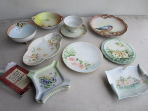 China Tea Cup, Hot Plate, Ashtray Set