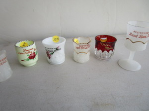 Antique Custard, Milk Glass, Ruby Flash