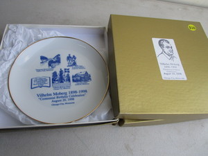 Wilhelm Moberg Celebration Plates