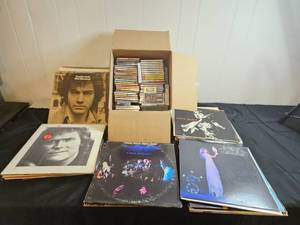 lot 149 image: Lot of Vinyl Records and CDsCassettes - Various Artists
