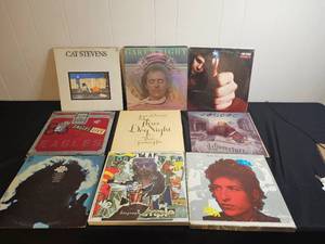 lot 159 image: Collection of Classic Vinyl Records Featuring Various Artists