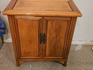 lot 167 image: Wooden Cabinet with Double Doors