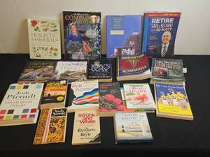 lot 186 image: Assorted Book Collection on Gardening, Herbs, and Health