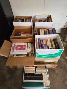 lot 259 image: Mixed Lot of Books, Magazines, and Assorted Media