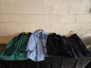 lot 386 image: Lot of Assorted Jackets and Vests