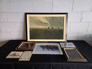 lot 378 image: Assorted Framed Artwork and Prints Lot