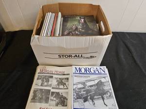lot 219 image: Collection of Morgan Horse Magazines and Newsletters