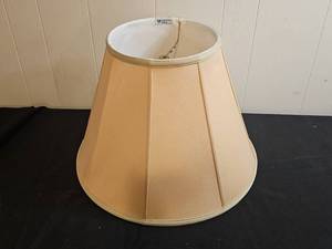 lot 218 image: Lake Shore Shades Tan Lampshade