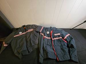 lot 223 image: Lot of 2 Honeywell Work Jackets with Reflective Stripes