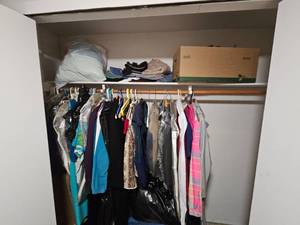 lot 225 image: Lot of Assorted Clothing and Accessories Unknown Exact Sizing Between L - XXL