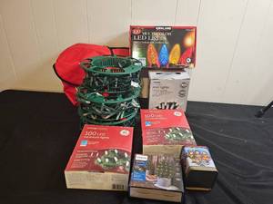 lot 229 image: Lot of LED and Miniature Decorative Christmas Lights