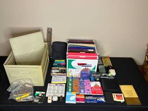 lot 306 image: Assorted Office and Travel Supplies Lot