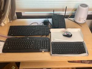 lot 318 image: Lot of Computer Keyboards and Accessories